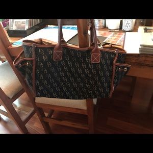 Dooney and Burke signature weekender